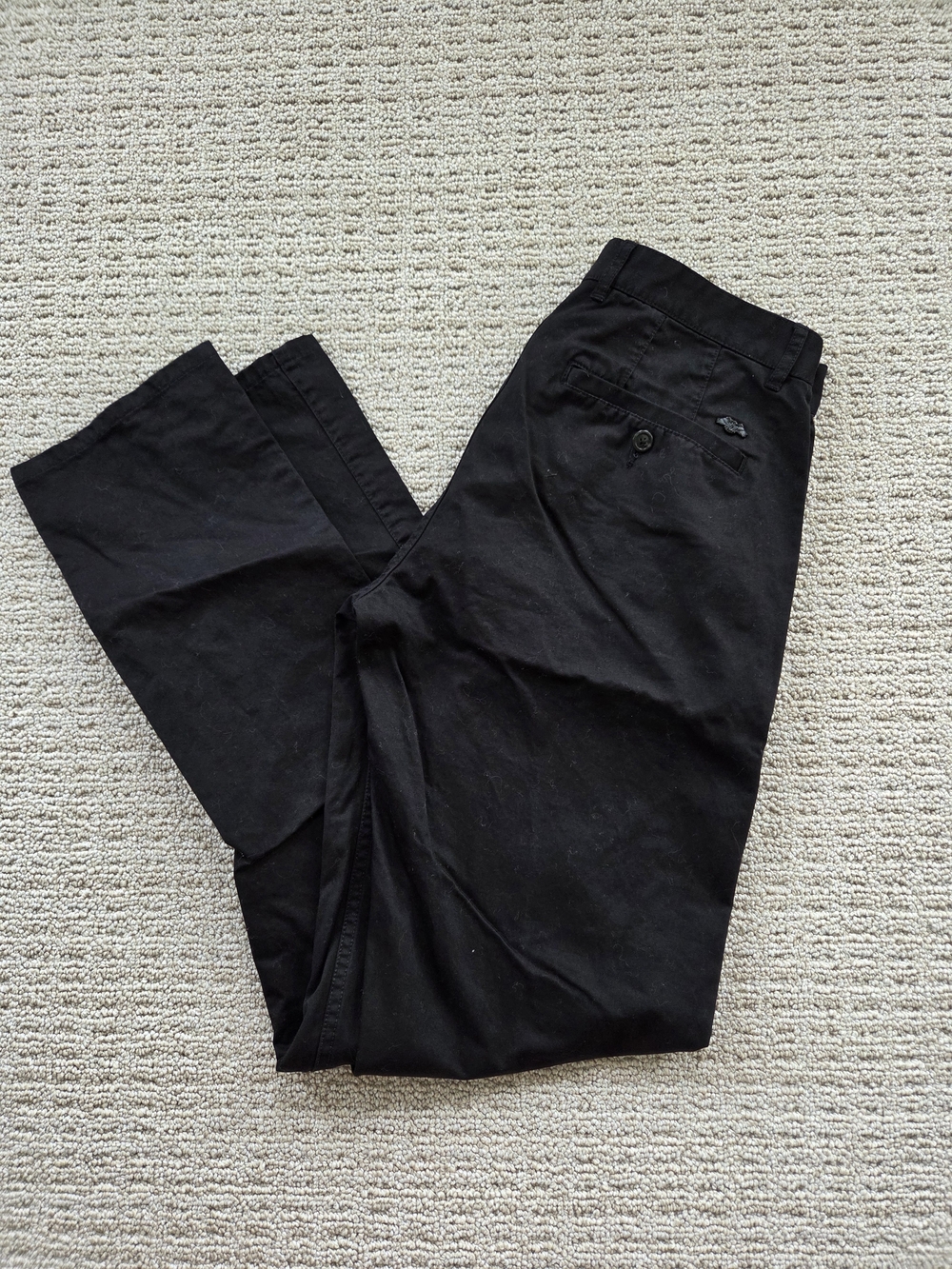 Armani Exchange Men's Black Chino Pants